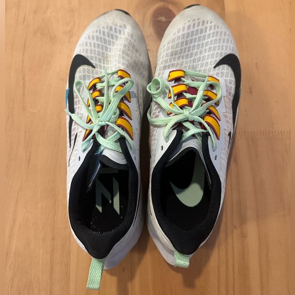 Nike Air Zoom Pegasus 37 Premium White‎ Oracle Aqua size 9.5 women’s - Picture 1 of 4